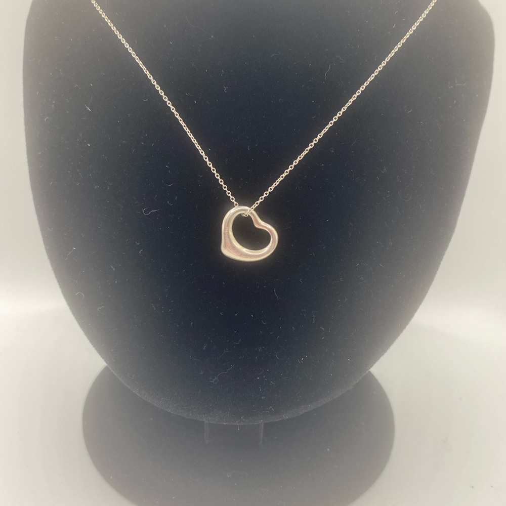 Auth Tiffany & Co by Elsa Perreti Open Heart 925